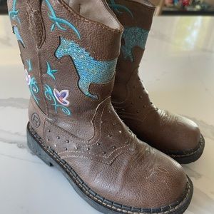 Girls Size 1 Roper Boots